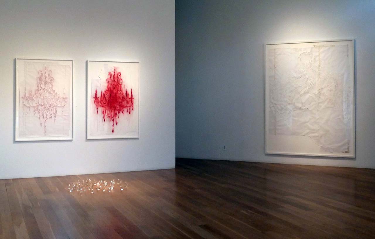 Red Drawings & White Cut-Outs</p>
<p>Moody Gallery<br />
September 8 - October 6, 2012